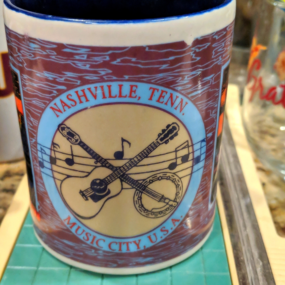 Nashville Music City Coffee Cup